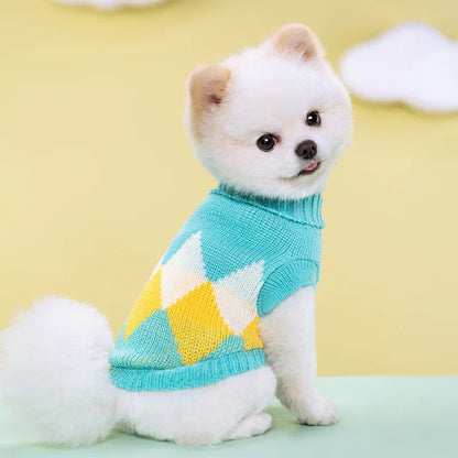 Cozy Knitted Pet Sweater