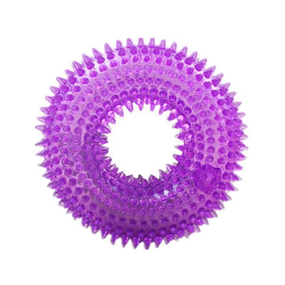 Maison Paw Squeaky Thorn Ring™ Dog Chew Toy