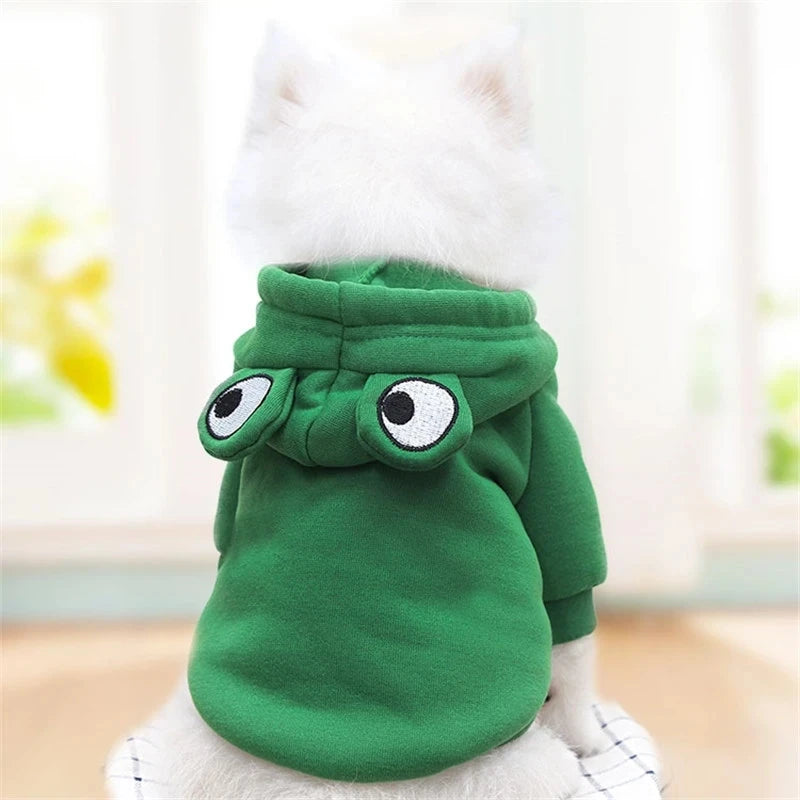 Maison Paw FruityHug™ Fleece Pet Hoodie – Cute Fruit Design for Small Dogs & Cats