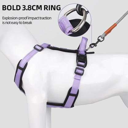 Maison Paw SecureWalk™ Reflective Anti-Escape Dog Harness with Handle