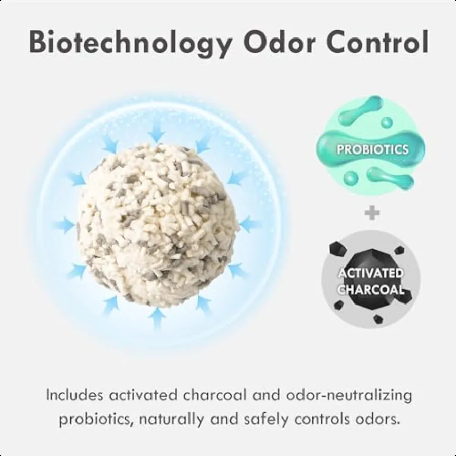 Maison Paw Lady N Tofu Cat Litter – Strong Clumping & Ultra Absorbent Mini Pellets