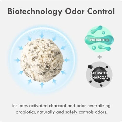 Maison Paw Lady N Tofu Cat Litter – Strong Clumping & Ultra Absorbent Mini Pellets