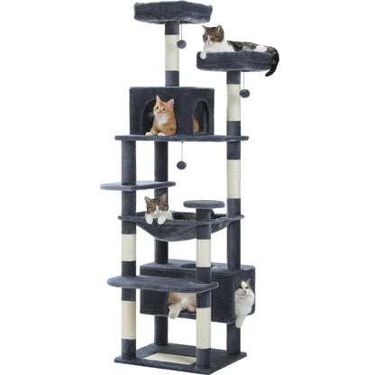 Maison Paw GrandPurr™ Luxury Cat Tree & Tower – Multi-Level Indoor Playground