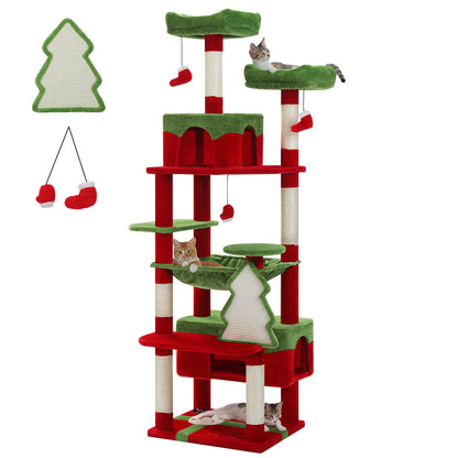Maison Paw GrandPurr™ Luxury Cat Tree & Tower – Multi-Level Indoor Playground