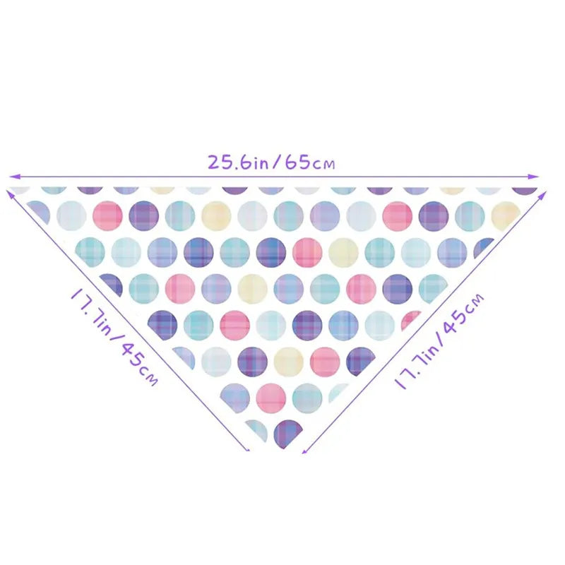 Maison Paw PolkaDot™ Pet Bandana Set (60 pcs)