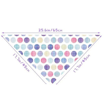 Maison Paw PolkaDot™ Pet Bandana Set (60 pcs)