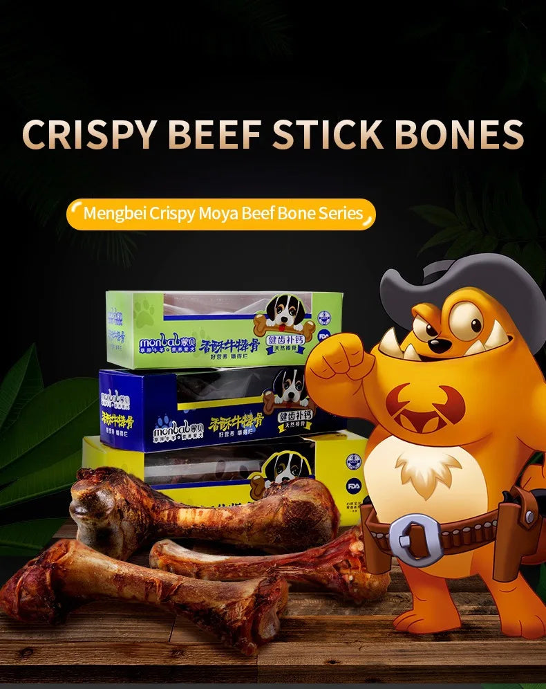 Maison Paw CrunchBone™ Crispy Beef Stick Bone Snacks