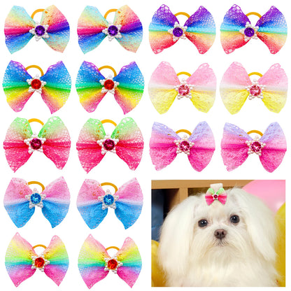 Maison Paw Pet Grooming Hair Bows Set (10/20/30 pcs)