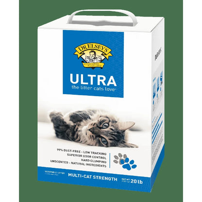 Maison Paw Ultra Clumping Cat Litter – Low Dust & Natural Odor Control (20 lb)
