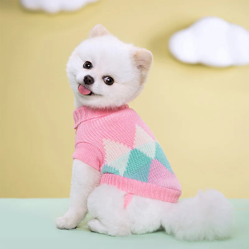 Cozy Knitted Pet Sweater