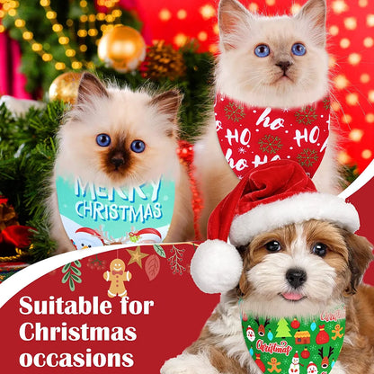 Maison Paw Holiday Dog Bandana Set (30 pcs)