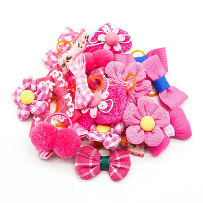 Maison Paw Valentine’s Sweet Style Pet Hair Bows (10 pcs)