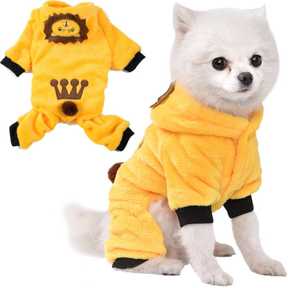 Maison Paw CozyFleece™ Warm Jumpsuit for Dogs & Cats
