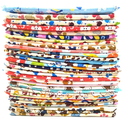 Maison Paw Classic Cotton Dog Bandana Set (30/50 pcs)