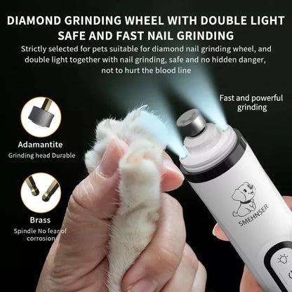 Maison Paw LumiTrim™ Electric Pet Nail Grinder