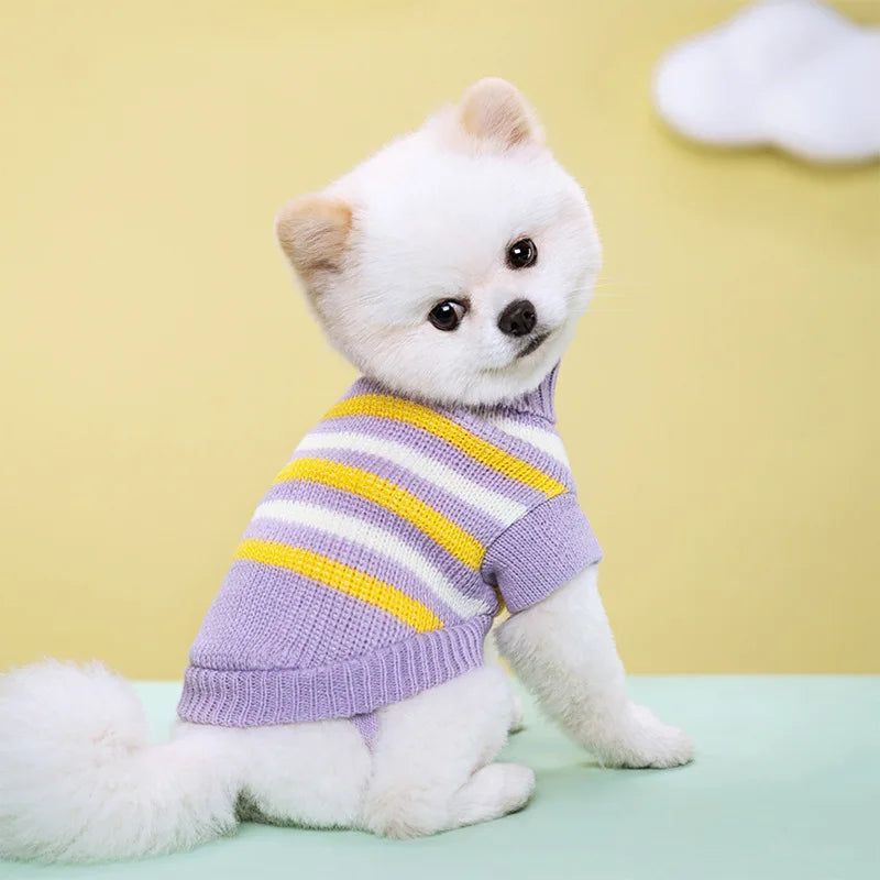 Cozy Knitted Pet Sweater
