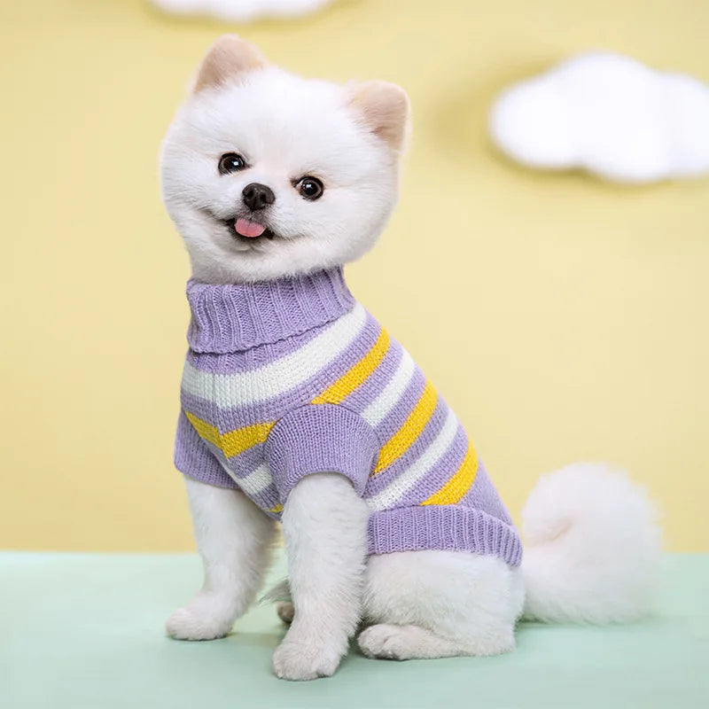 Cozy Knitted Pet Sweater