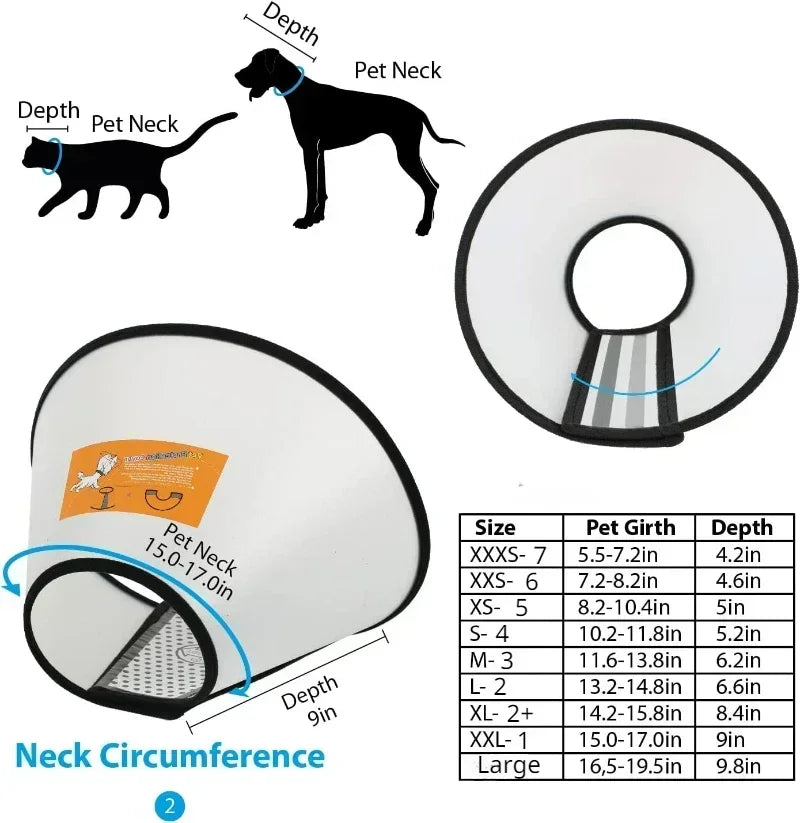 HaloCare™ Pet Recovery Collar