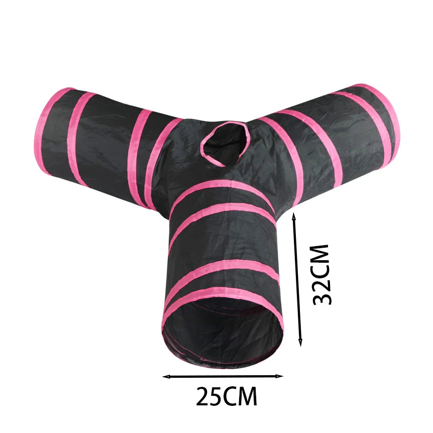 Maison Paw Hide&Seek™ Cat Tunnel – Collapsible Play Tube for Cats & Small Pets