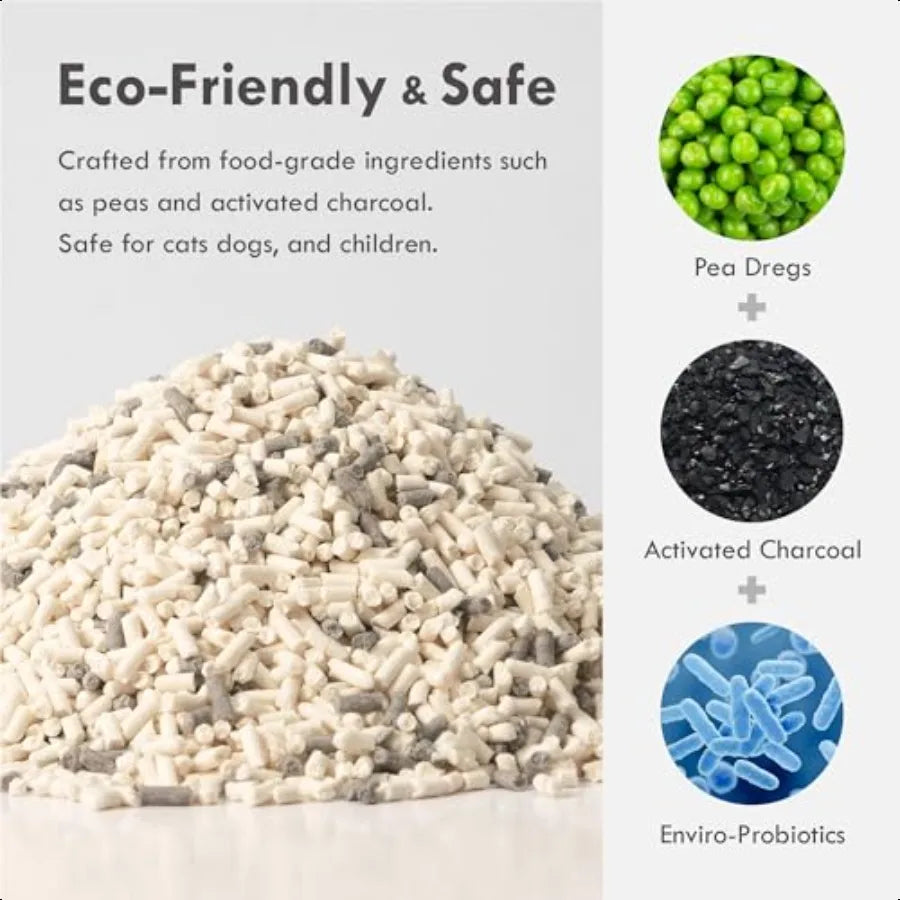 Maison Paw Lady N Tofu Cat Litter – Strong Clumping & Ultra Absorbent Mini Pellets