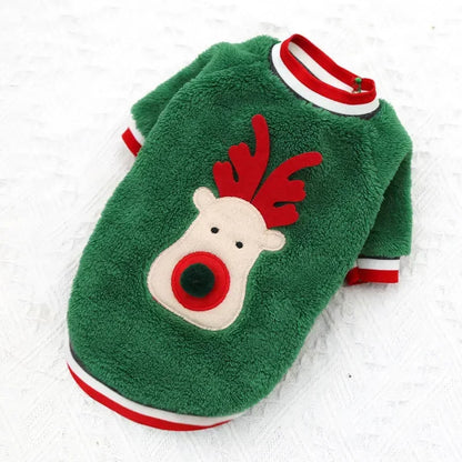 Maison Paw SantaPaws™ Christmas Pet Dress – Festive Holiday Outfit for Dogs & Cats