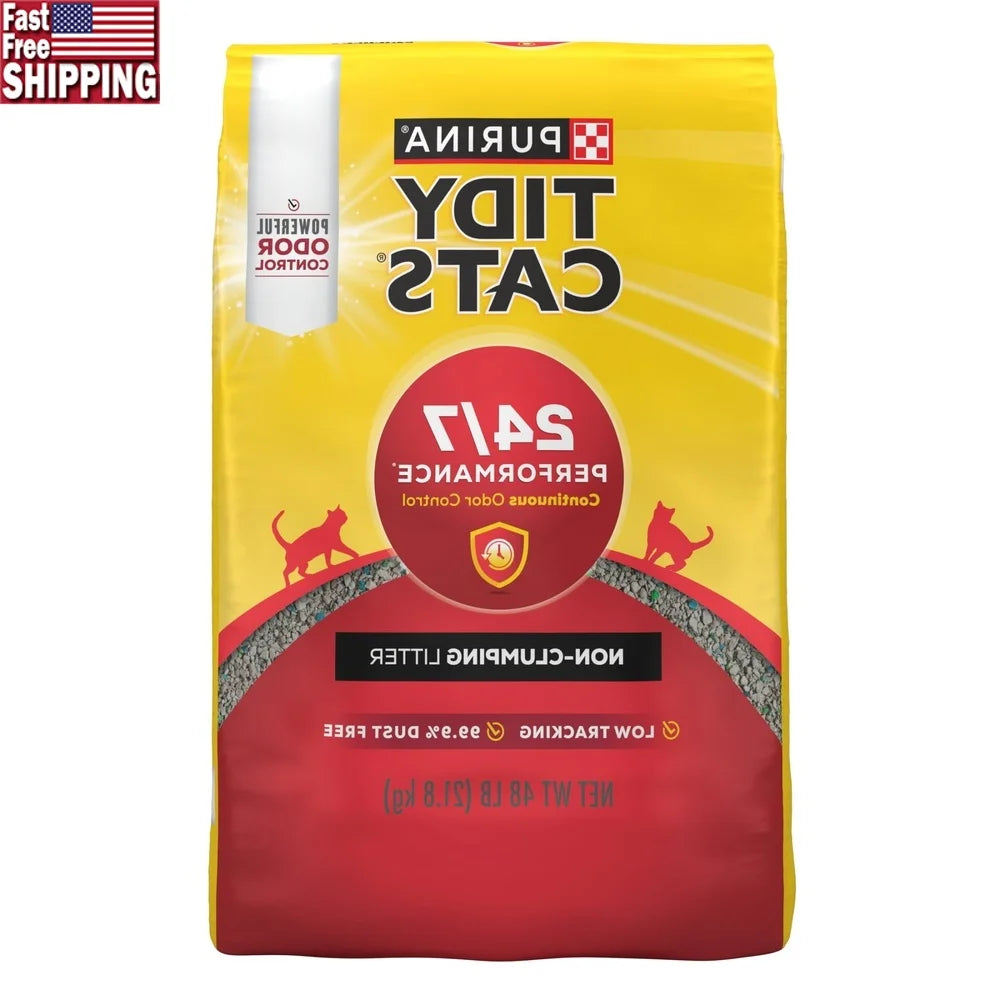 Maison Paw Multi-Cat Non-Clumping Cat Litter – 48 lb Fresh Scent Formula