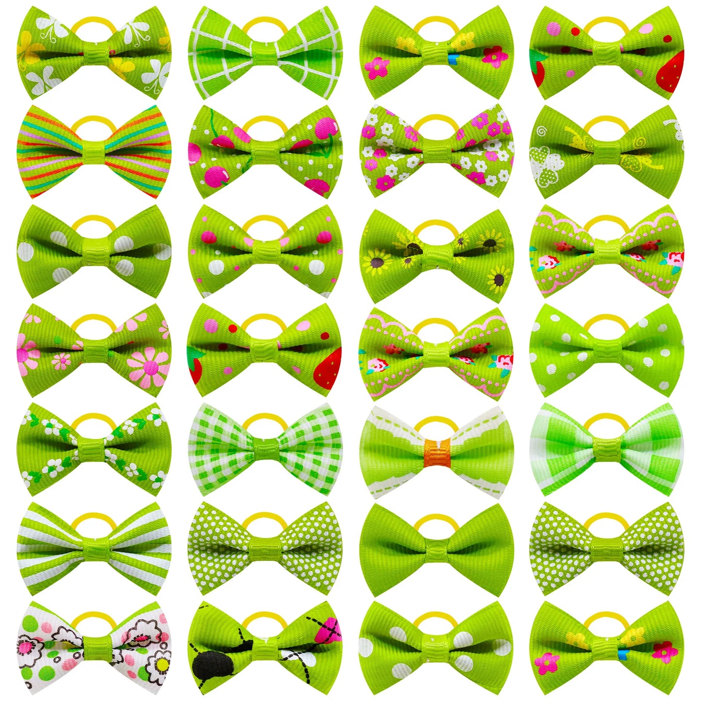Maison Paw Pet Grooming Hair Bows Set (10/20/30 pcs)