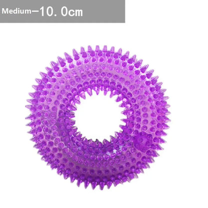 Maison Paw Squeaky Thorn Ring™ Dog Chew Toy