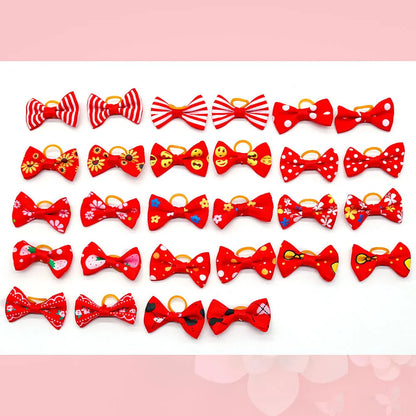 Maison Paw Pet Grooming Hair Bows Set (10/20/30 pcs)