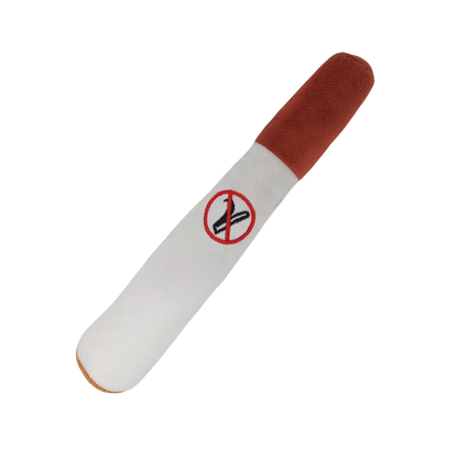 Maison Paw ChewCigar™ Squeaky Dog Toy – Plush Bite-Resistant Cigar for Small Dogs